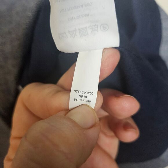 J.Crew Blazer Grey Linen Cotton Unstructured H6200 Preppy Classic Jacket 10P - Picture 4 of 5